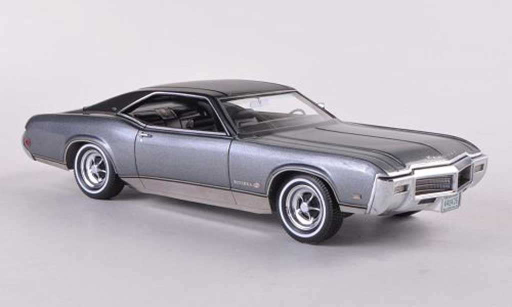 Buick Riviera 1969 1/43 Neo 1969 GS grigio/matt nero modellino in miniatura