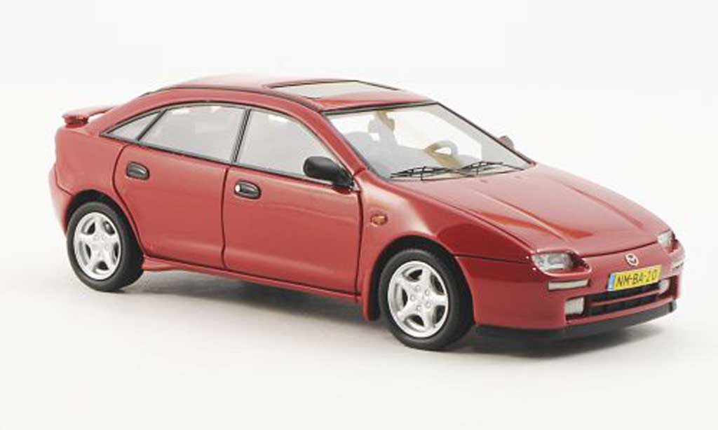 Mazda 323 1/43 Neo F (BA) MK2 rosso 1994 modellino in miniatura