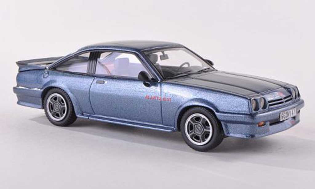 Opel Manta B 1/43 Neo B GSi Exclusiv blu-grigio 1986 modellino in miniatura