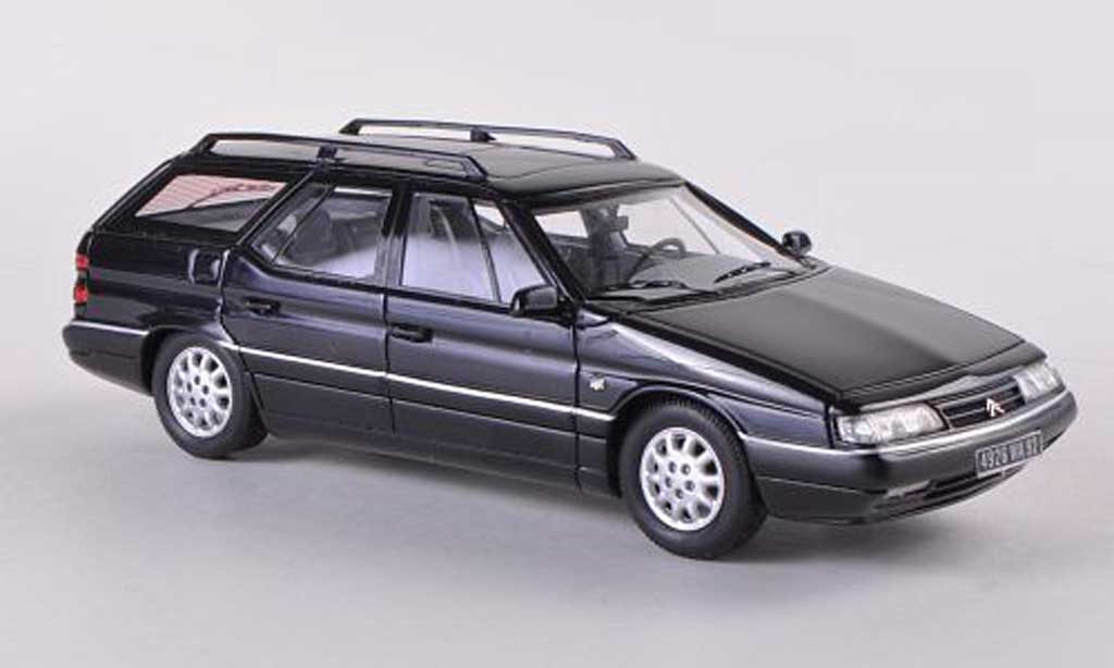 Citroen XM 1/43 Neo Break blu 1989 modellino in miniatura
