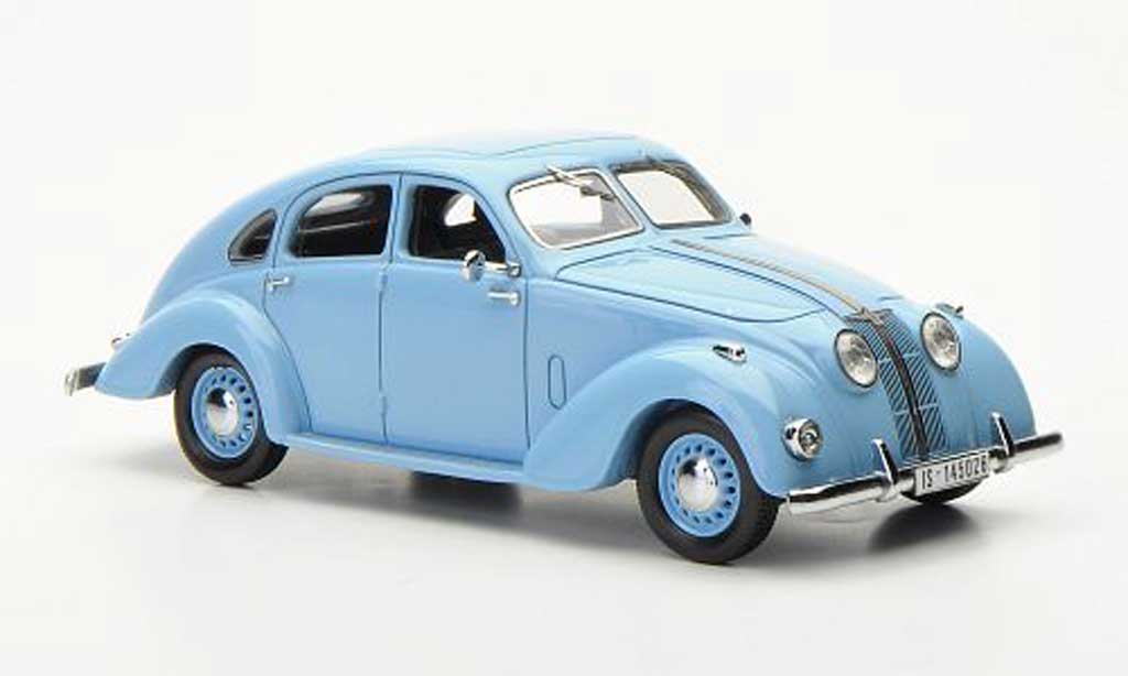Adler 2.5 L 1/43 Neo L Autobahn blu 1937 modellino in miniatura