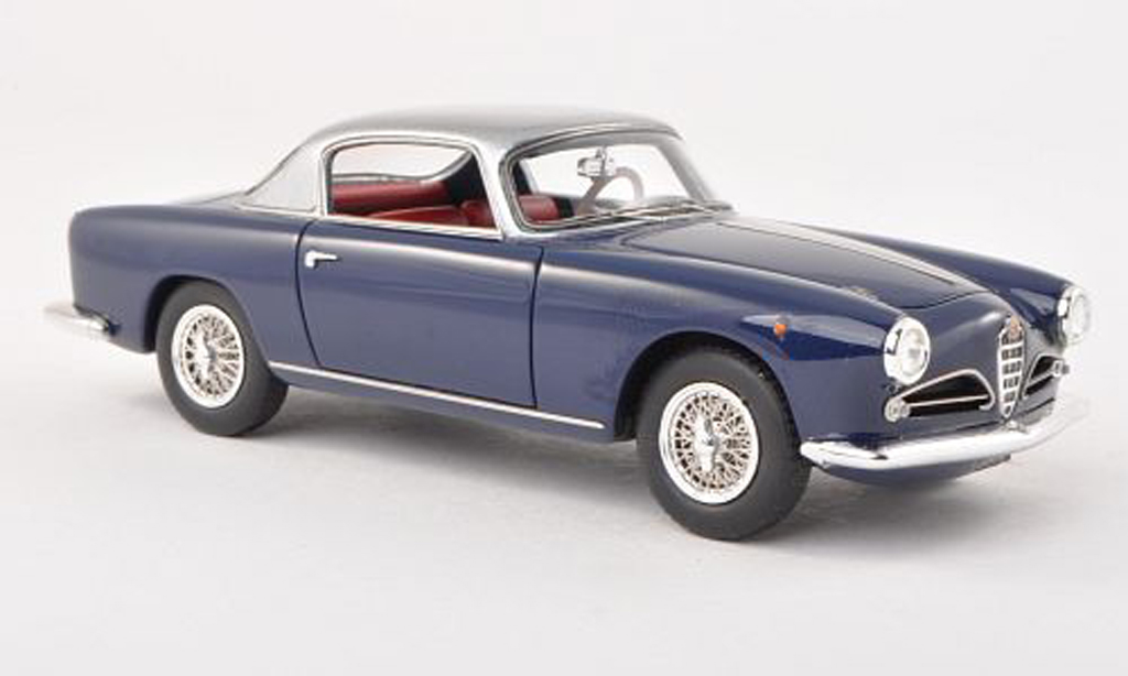 Alfa Romeo 1900 Sprint 1/43 Neo Sprint C Touring nero-blu/grigio 1956 modellino in miniatura