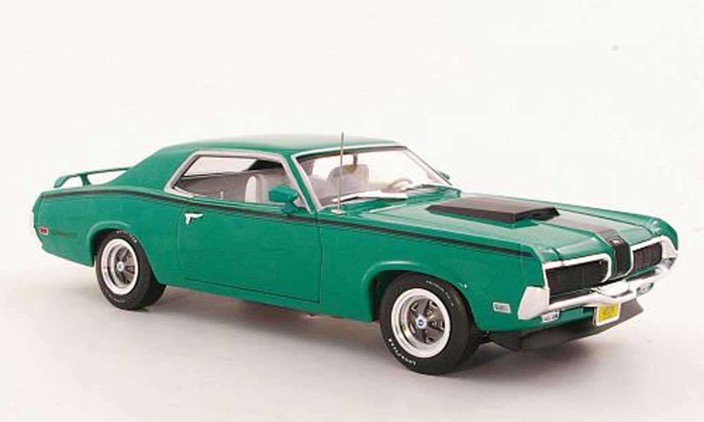 Mercury Cougar 1/18 Ertl Eliminator grun/nero 1970 modellino in miniatura