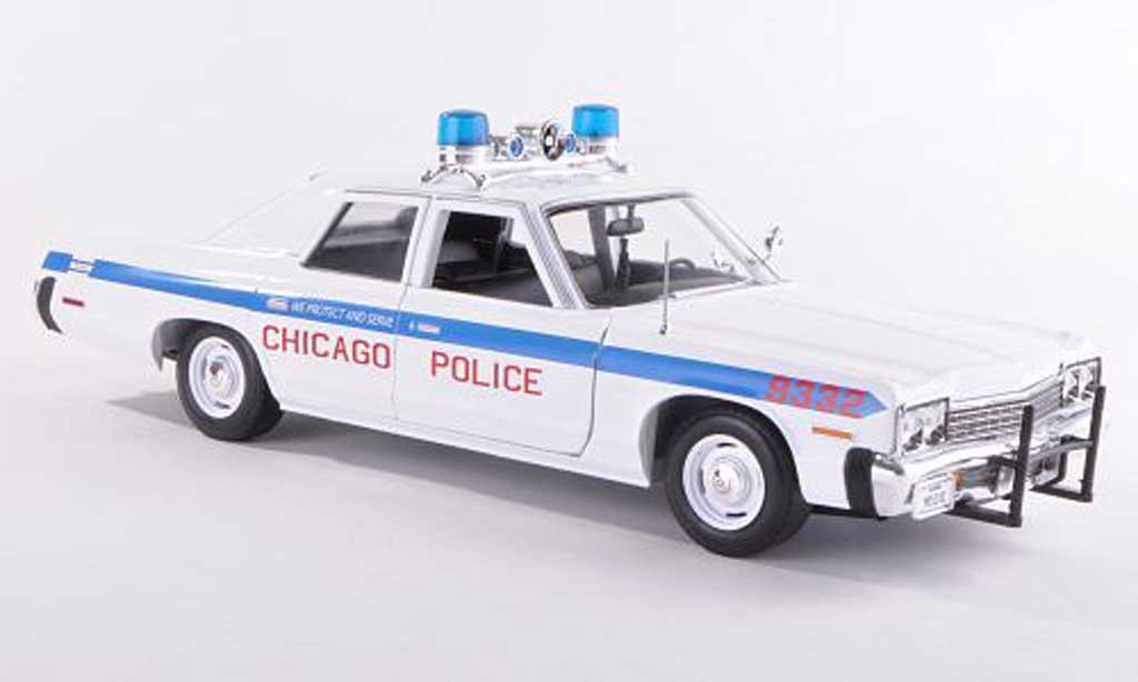 Dodge Monaco 1974 1/18 Ertl 1974 Chicago Police police (US) modellino in miniatura