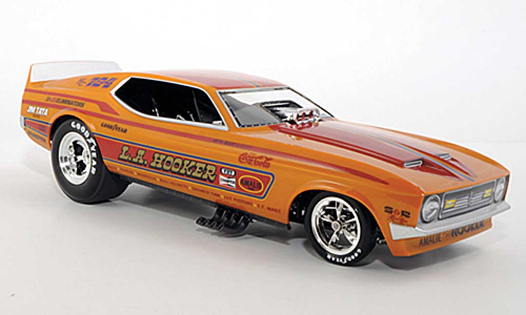 Ford Mustang 1971 1/18 Ertl 1971 NHRA Funny Car L.A. Hooker modellino in miniatura