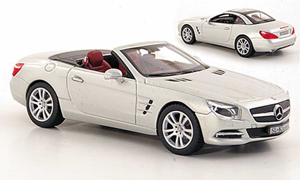 Mercedes Classe SL 1/43 Norev (R231) grigio 2012 modellino in miniatura
