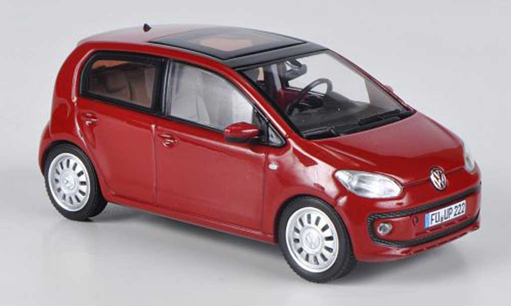 Volkswagen UP! 2011 1/43 Schuco 2011 rosso 5-turig modellino in miniatura
