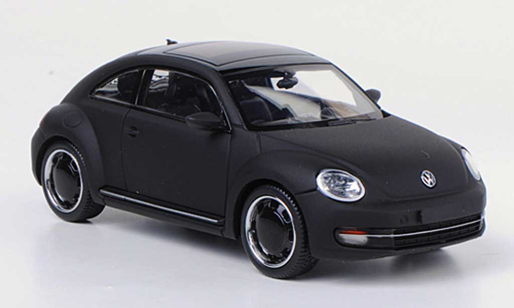 Volkswagen Beetle 1/43 Schuco mattnero concept black modellino in miniatura