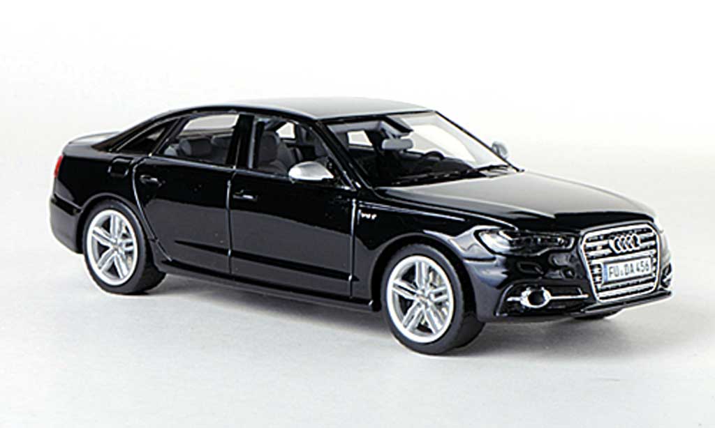 Audi S6 1/43 Schuco (C7) nero 2012 modellino in miniatura