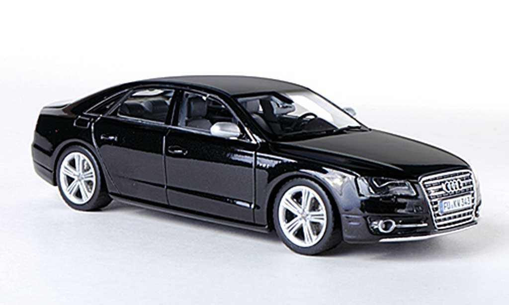 Audi S8 1/43 Schuco (D4) nero 2012 modellino in miniatura