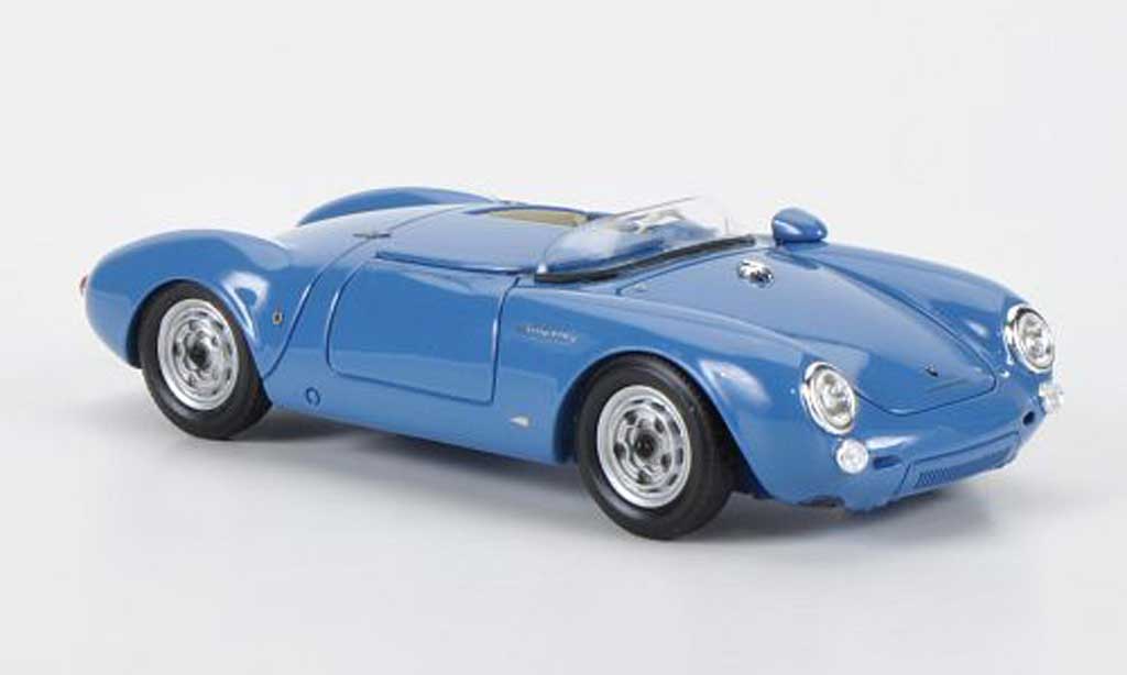 Porsche 550 1/43 Schuco Spyder blu/bianco modellino in miniatura
