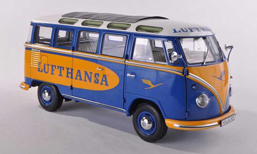 Volkswagen T1 1/18 Schuco Samba Lufthansa modellino in miniatura