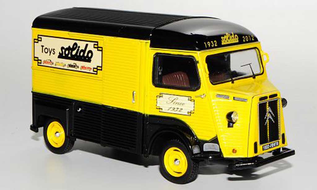 Citroen HY 1/43 Solido Kasten Jouets / 80. Geburtstag / 1932 - 2012 modellino in miniatura