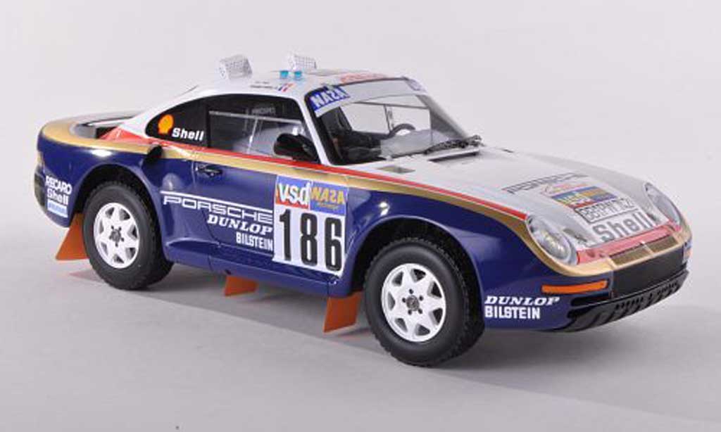 Porsche 959 1986 1/43 TrueScale Miniatures 1986 /50 No.186 Rothmans Rally Dakar R.Metge/D.Lemoyne modellino in miniatura