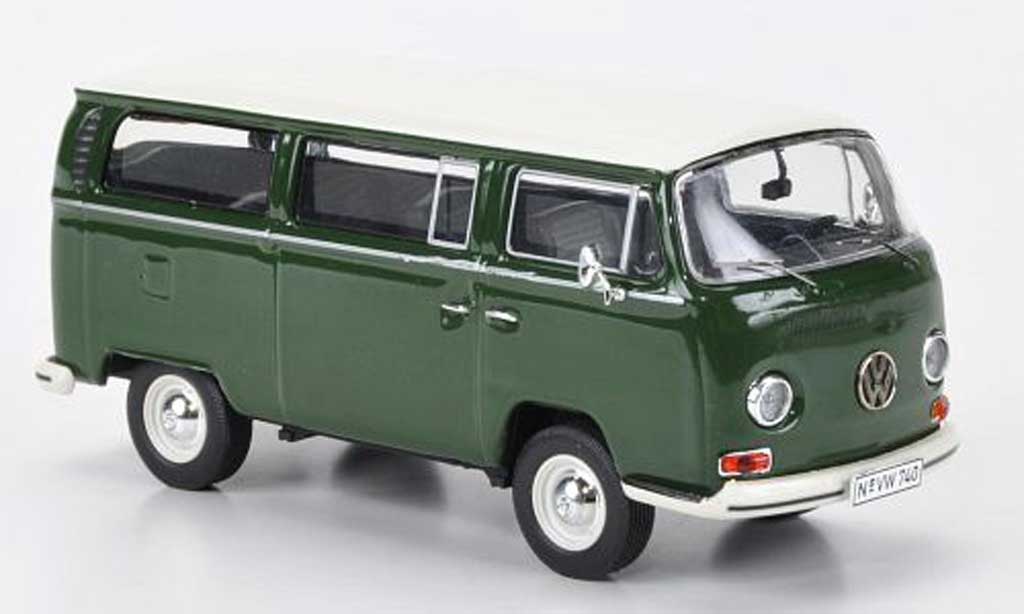 Volkswagen T2 1/43 Premium ClassiXXs a Bus L grun/bianco modellino in miniatura