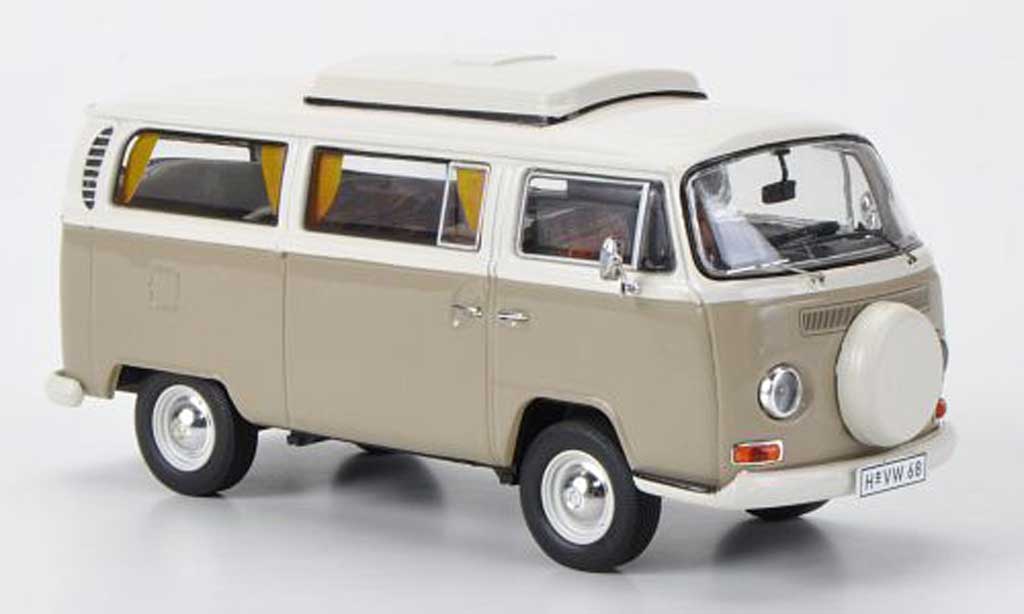 Volkswagen T2 A 1/43 Premium ClassiXXs A Camping beige/bianco modellino in miniatura