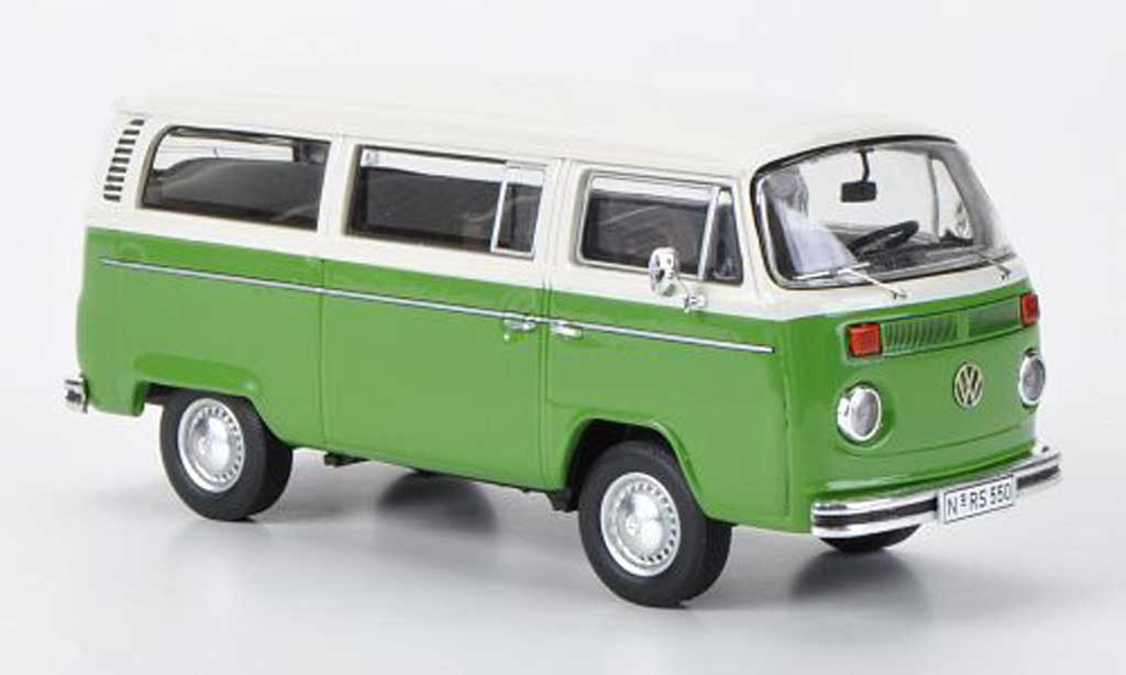Volkswagen T2 B 1/43 Premium ClassiXXs B Bus L grun/bianco modellino in miniatura