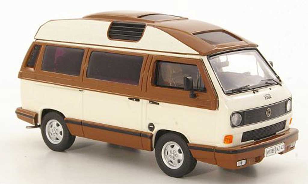 Volkswagen T3 B 1/43 Premium ClassiXXs B b Dehler-Profi bianco/marronee modellino in miniatura