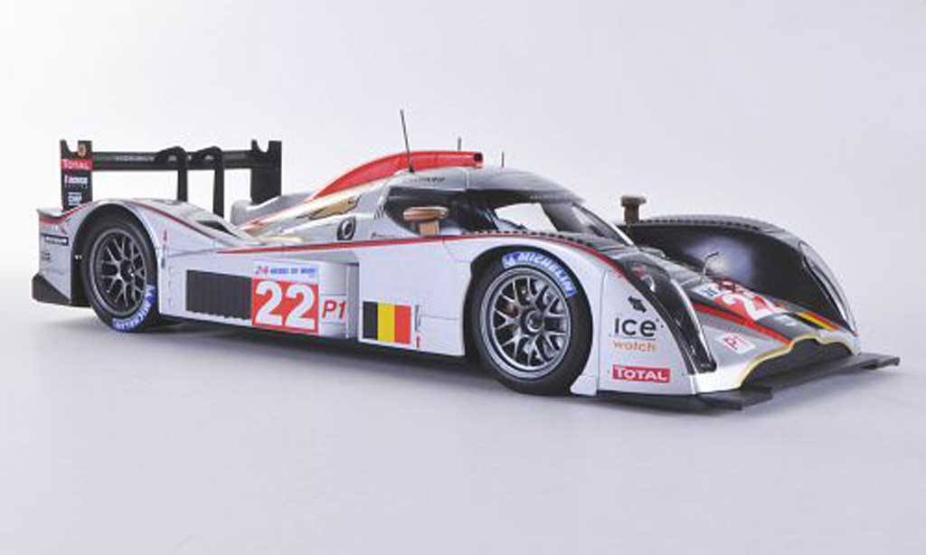 Aston Martin LMP1 1/18 Norev No.22 Team Kronos / Marc VDS Racing Team V.Ickx / B.Leinders / M.Martin 24h Le Mans 2011 modellino in miniatura