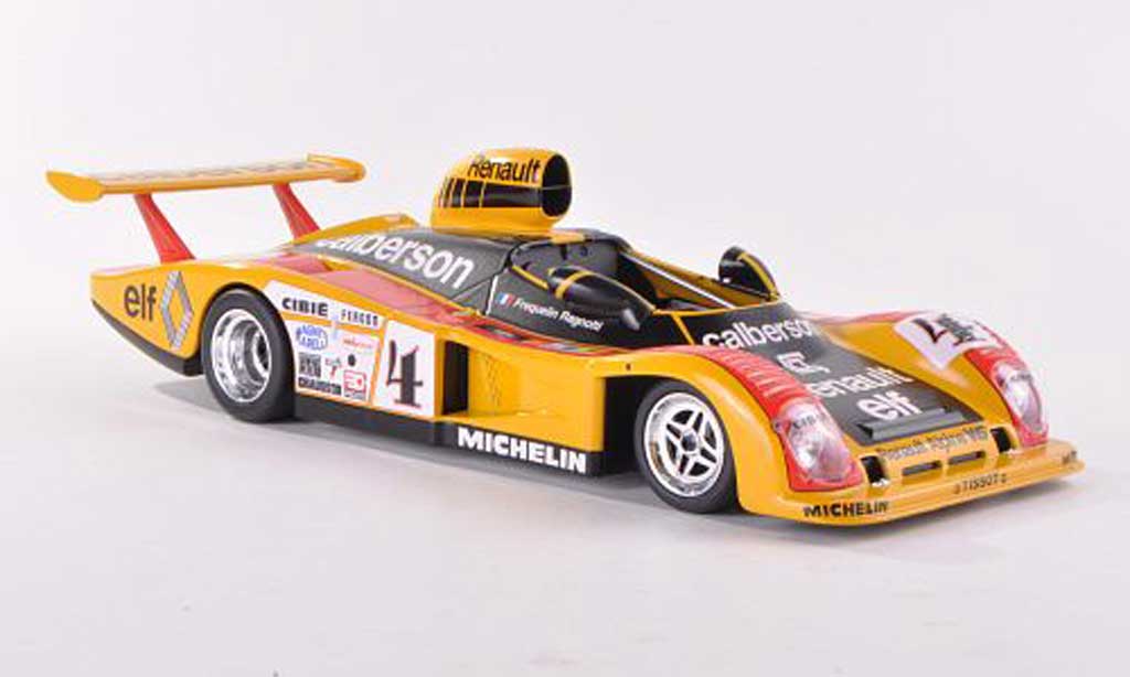 Alpine A442 1/18 Norev No.4 Calberson 24h Le Mans 1978 G.Frequelin/J.Ragnotti modellino in miniatura