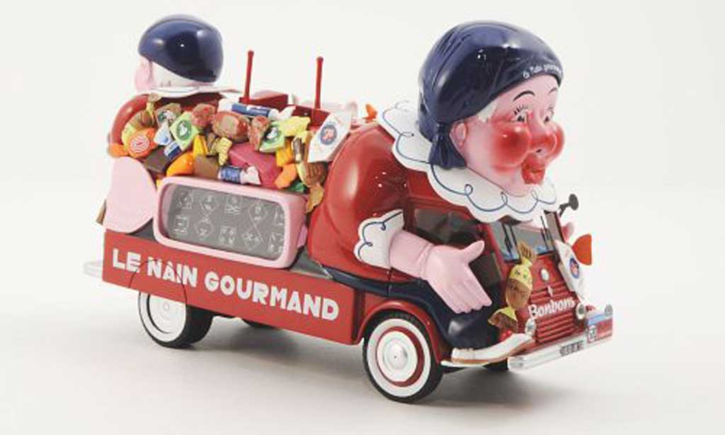 Renault 1400KG 1/43 Provence Moulage Le Nain Gourmand Tour de France 1952 modellino in miniatura