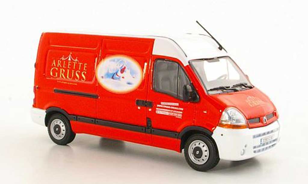 Renault Master 1/43 Eligor Kasten Circus Arlette Gruss 2011 modellino in miniatura