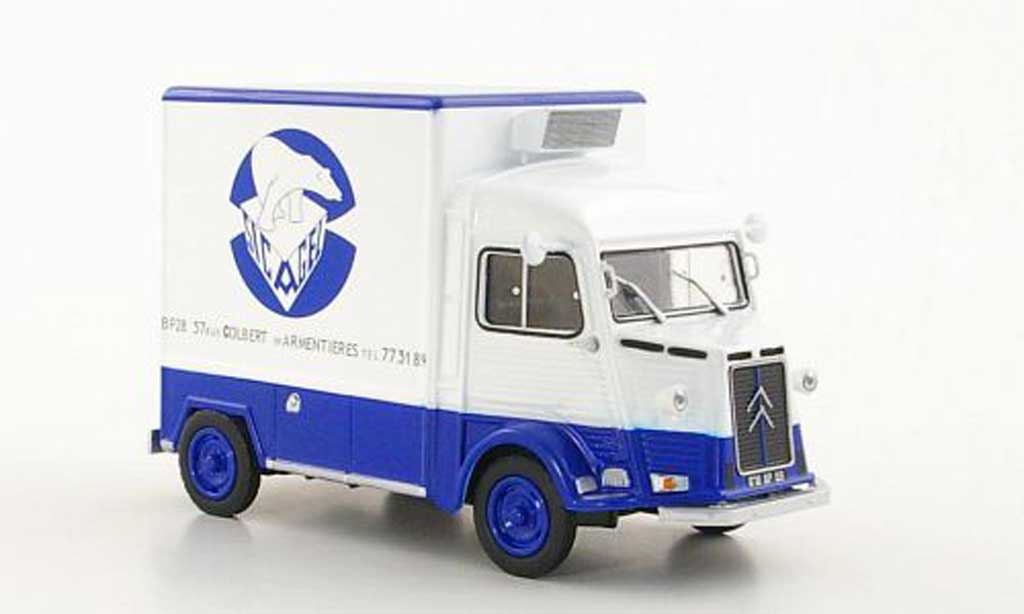 Citroen Type H 1/43 Eligor Gefriertransporter Sicagel modellino in miniatura