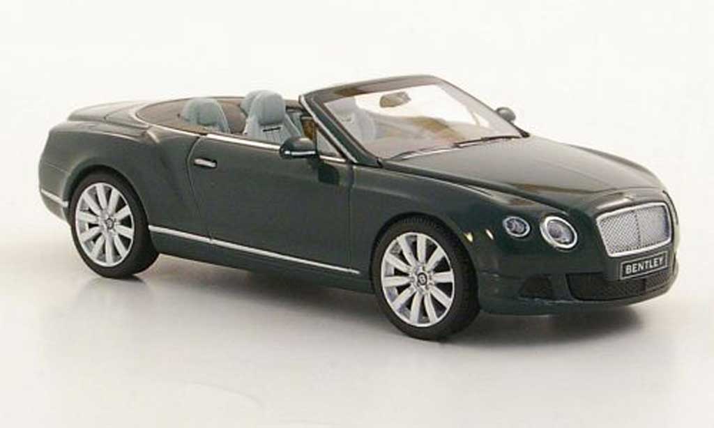 Bentley Continental 1/43 Minichamps GTC grun 2011 modellino in miniatura