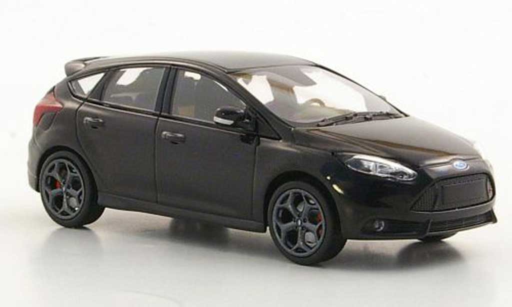Ford Focus ST 1/43 Minichamps ST nero 2011 modellino in miniatura