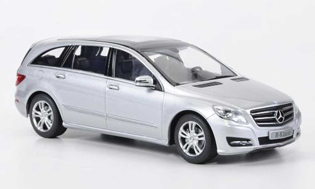 Mercedes Classe R 1/43 Minichamps grigio 2010 modellino in miniatura