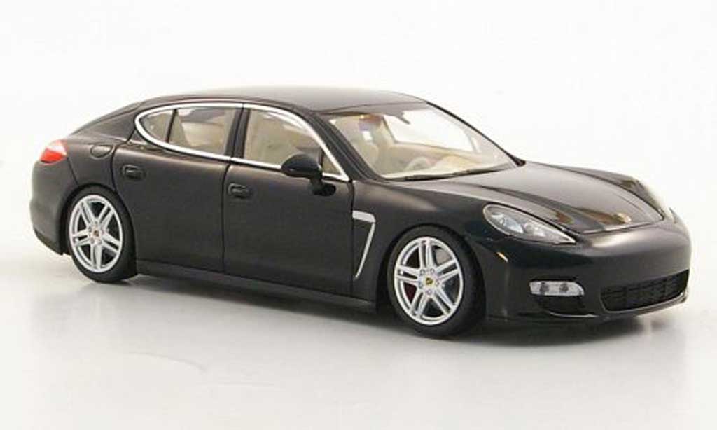 Porsche Panamera Turbo S 1/43 Minichamps Turbo nero 2011 modellino in miniatura
