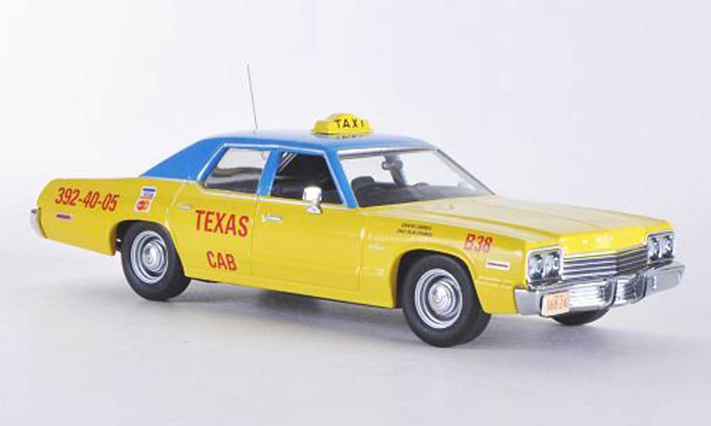 Dodge Monaco 1974 1/43 Minichamps 1974 Texas Cab - Taxi modellino in miniatura