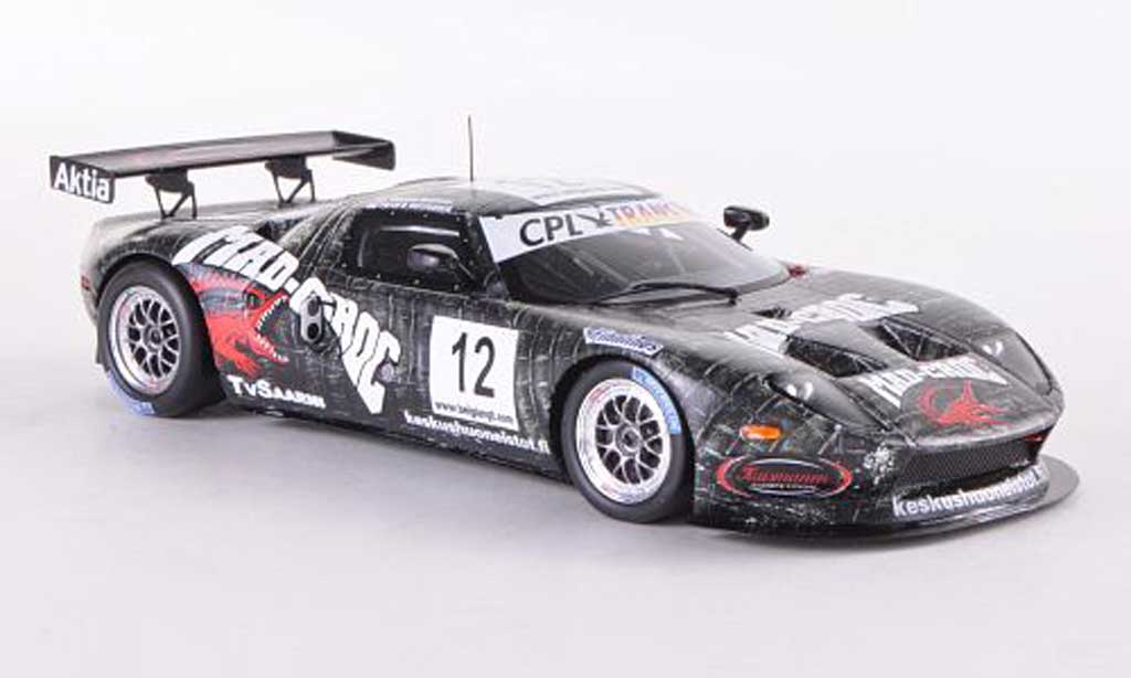 Ford GT 1/43 Minichamps No.12 Mad-Croc Kuismanen CompetitionFIA 3 Zolder 2009 Kuismanen/Huisman modellino in miniatura