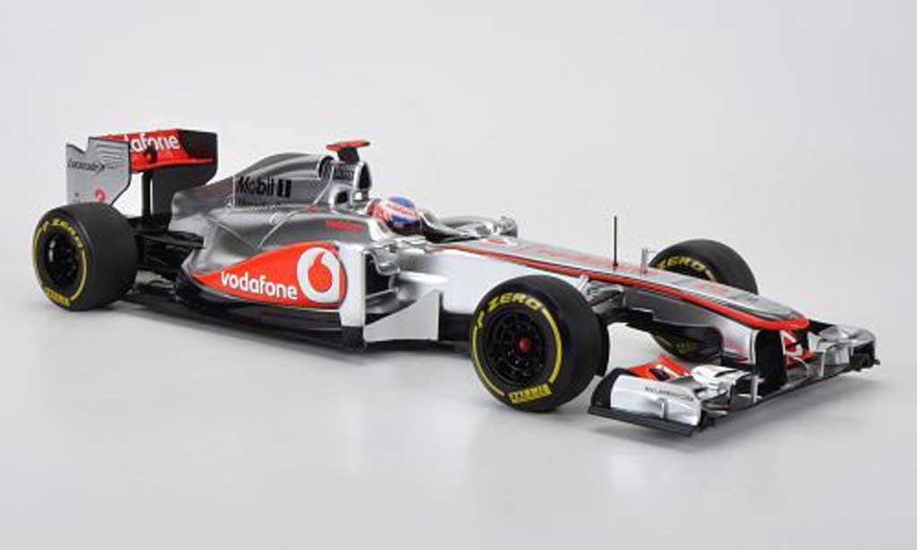 Mercedes F1 1/18 Minichamps McLaren No.3 Vodafone Jenson Button Showcar 2012 modellino in miniatura