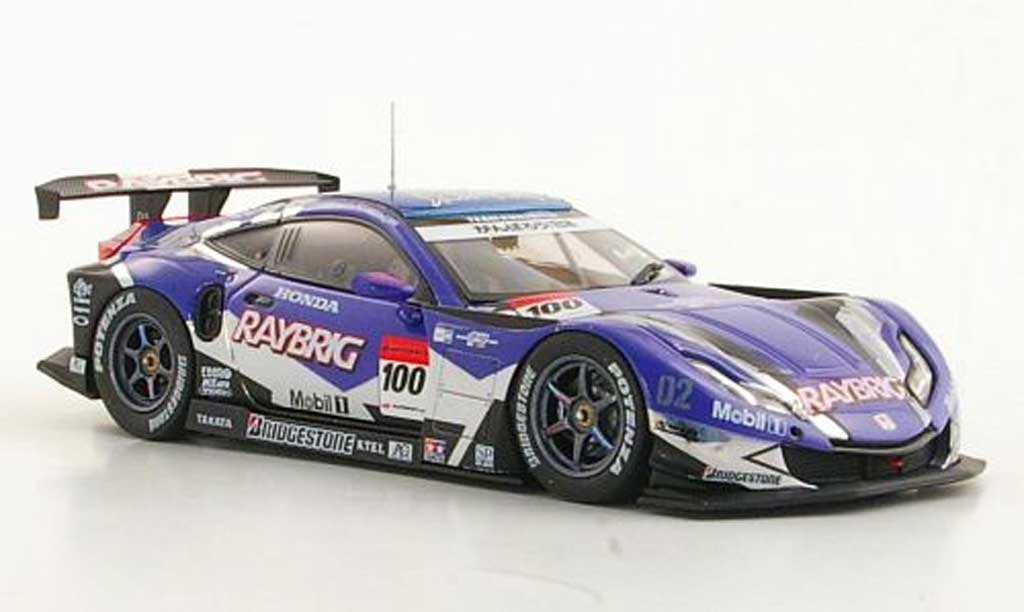 Honda HSV-010 1/43 Ebbro No.100. Raybrig Super GT500 Fuji 2011 modellino in miniatura