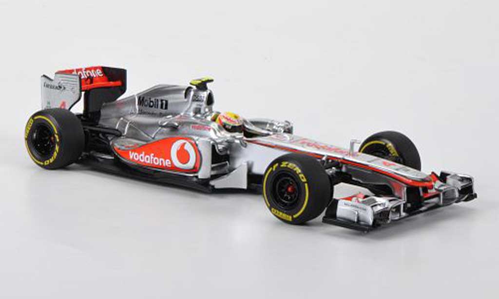 Mercedes F1 2012 1/43 Minichamps 2012 McLaren Vodafone No.4 L.Hamilton Prasentationsfahrzeug modellino in miniatura
