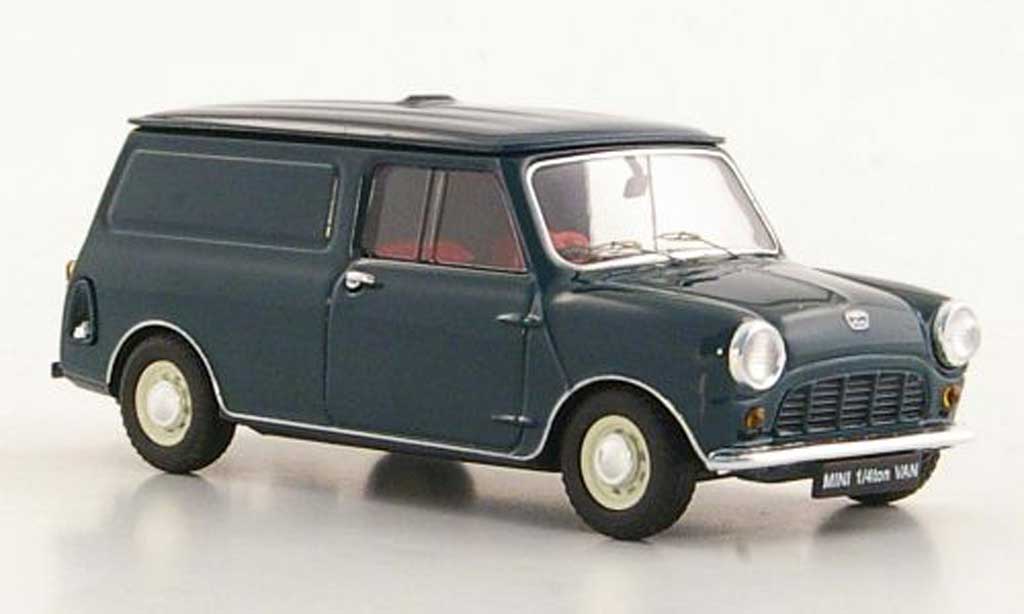Austin Mini Van 1/43 Ebbro 1/4 ton grun RHD modellino in miniatura
