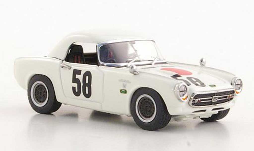 Honda S800 1/43 Ebbro Racing No.58 T.Ikuzawa 500km Nurburgring 1967 modellino in miniatura