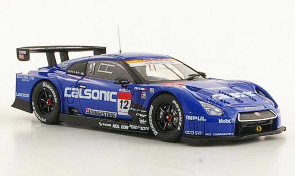 Nissan Skyline 1/43 Ebbro GT-R No.12 Calsonic Impul Super GT500 Okayama 211 modellino in miniatura