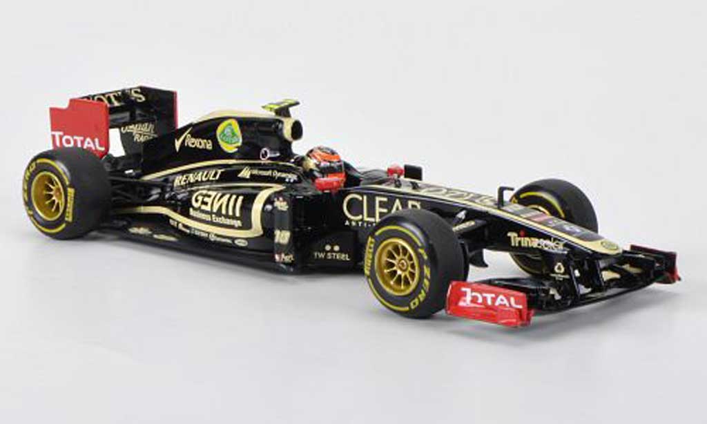 Lotus F1 2012 1/43 Minichamps 2012 Renault Team No.10 R.Grosjean Showcar modellino in miniatura