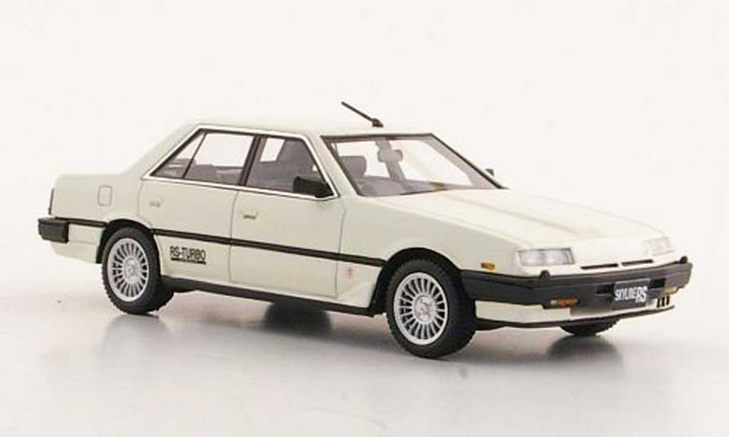 Nissan Skyline 2000 1/43 Hi Story 2000 Sedan Turbo -X bianco RHD 1984 modellino in miniatura