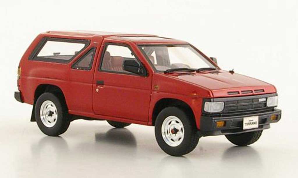 Nissan Terrano 1/43 Hi Story (R3M) rosso 3-portes RHD 1986 modellino in miniatura