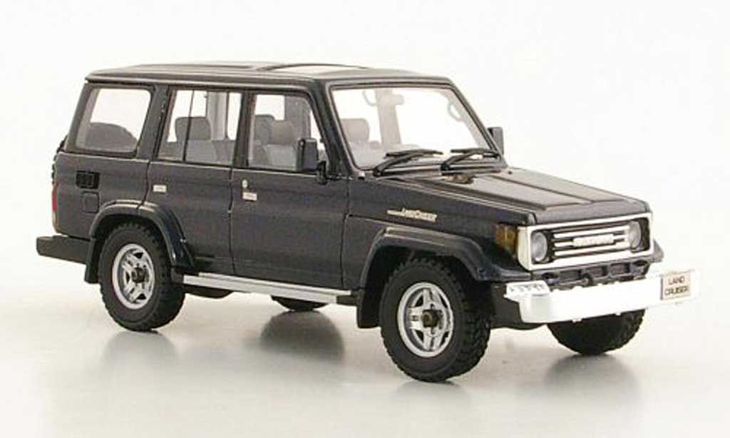 Toyota Land Cruiser 1/43 Hi Story 70 blugrigio RHD 1990 modellino in miniatura