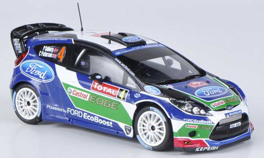 Ford Fiesta WRC 1/43 Spark WRC No.4 Castrol P.Solberg / C.Patterson Rally Monte Carlo 2012 modellino in miniatura