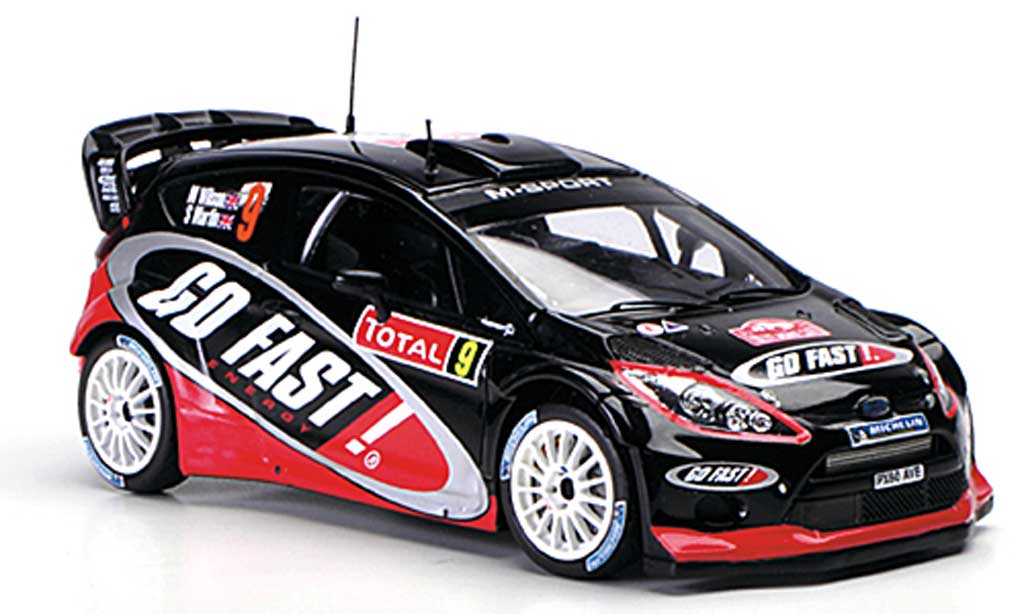 Ford Fiesta WRC 1/43 Spark WRC No.9 Go Fast Rally Monte Carlo 2012 modellino in miniatura