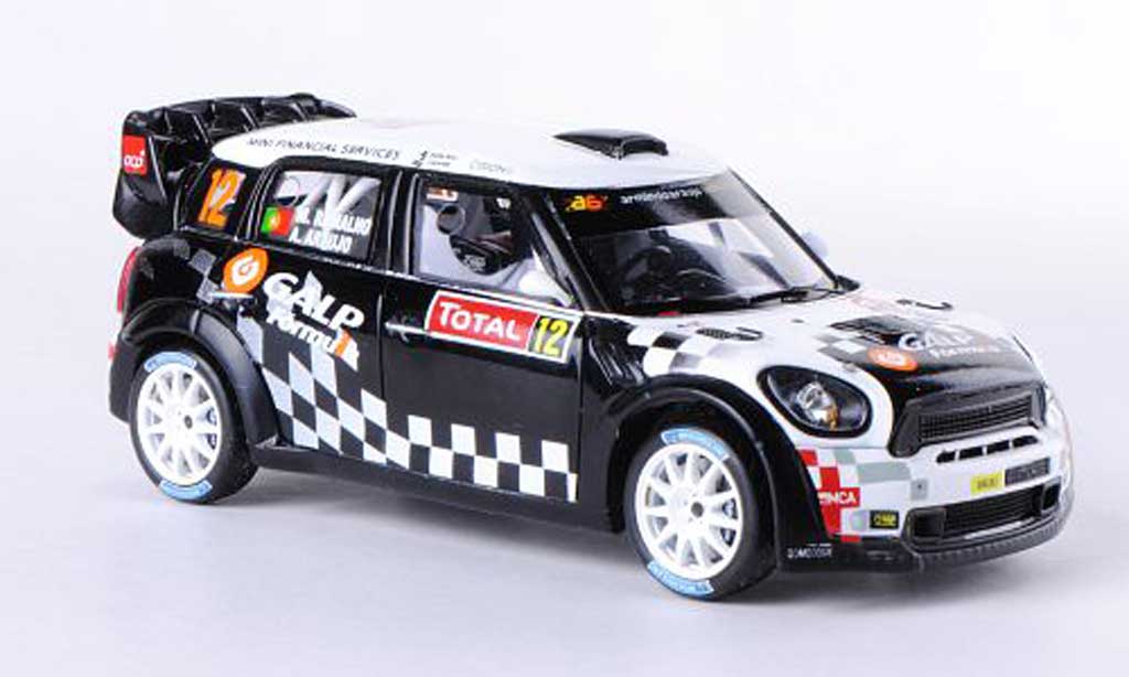 Mini Cooper WRC 1/43 Spark WRC Works No.12 Galp Rallye Monte Carlo 2012 A.Araujo/ M.Ramalho modellino in miniatura