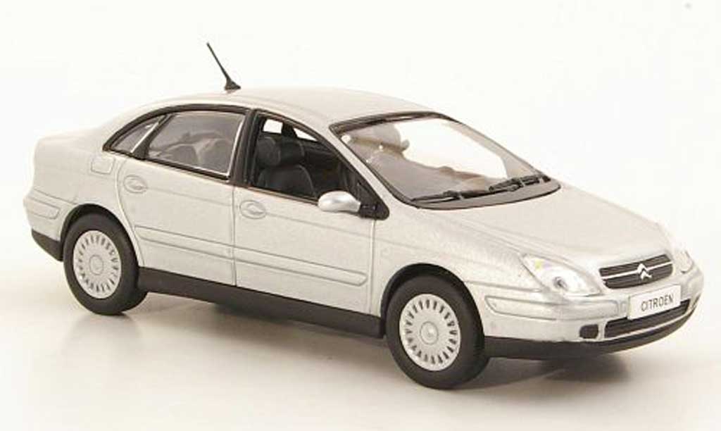 Citroen C5 1/43 Norev grigio 2001 modellino in miniatura