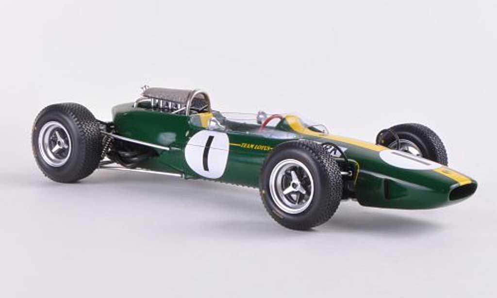 Lotus 33 1/18 Spark No.1 Team J.Clark GP Deutschland 1965 modellino in miniatura