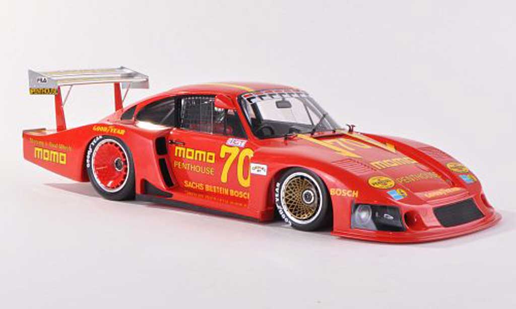 Porsche 935 1981 1/18 Spark 1981 /78 No.70 Momo G.Moretti Norisring modellino in miniatura