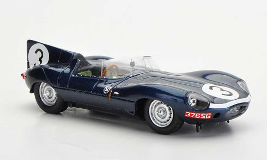 Jaguar D-Type 1957 1/43 Spark 1957 No.3 I.Bueb/R.Flockhart 24h Le Mans modellino in miniatura